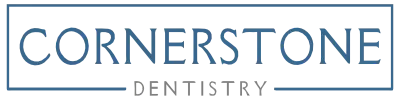 Cornerstone Dentistry White Logo 400x100