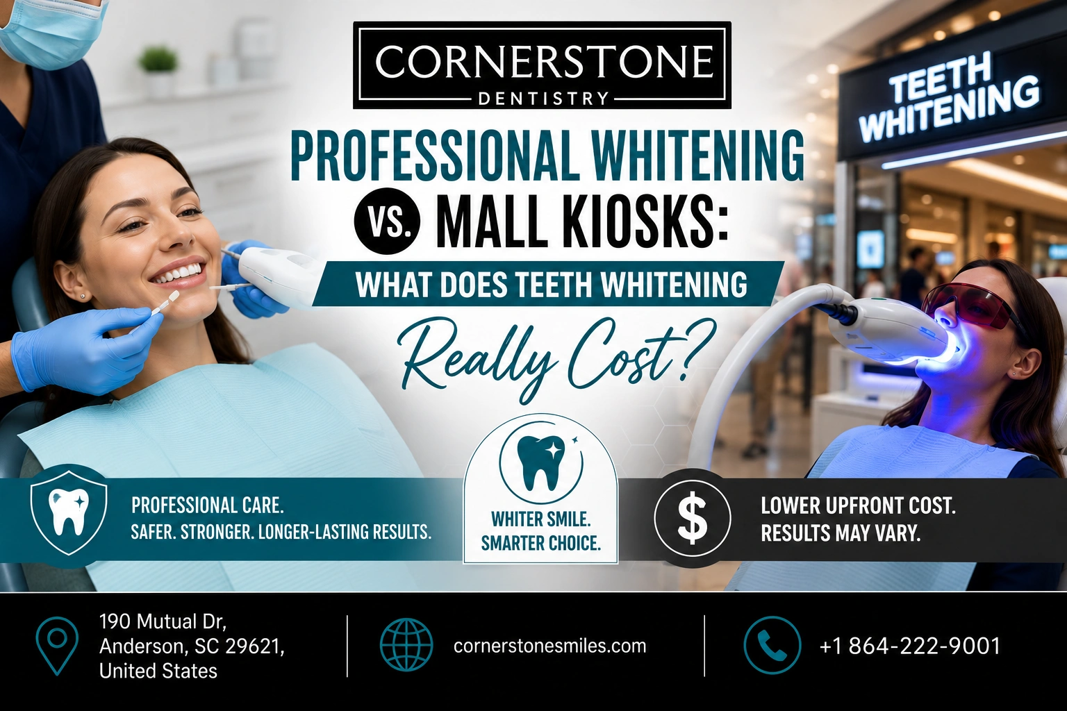 Cornerstone Dentistry Blog Banner 1 Teeth Whitening