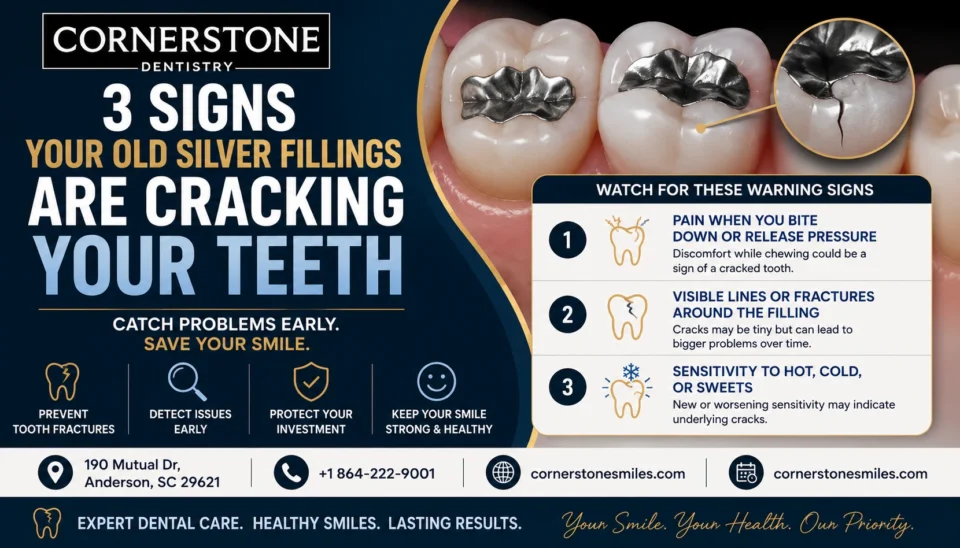 3 Signs Your Old Silver Fillings Are Cracking Your Teeth