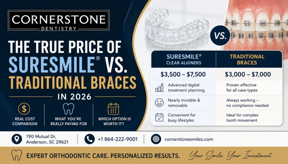 The True Price of SureSmile® vs. Traditional Braces in 2026