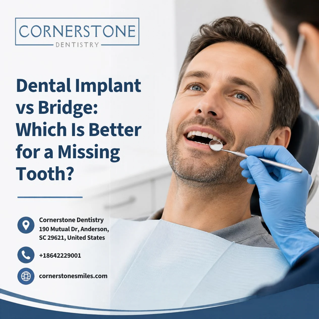 Dental Implant vs Bridge Featured Dental Implant vs Bridge: Which Is Better for a Missing Tooth?