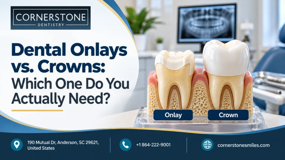 Dental Onlays vs. Crowns: Which One Do You Actually Need?
