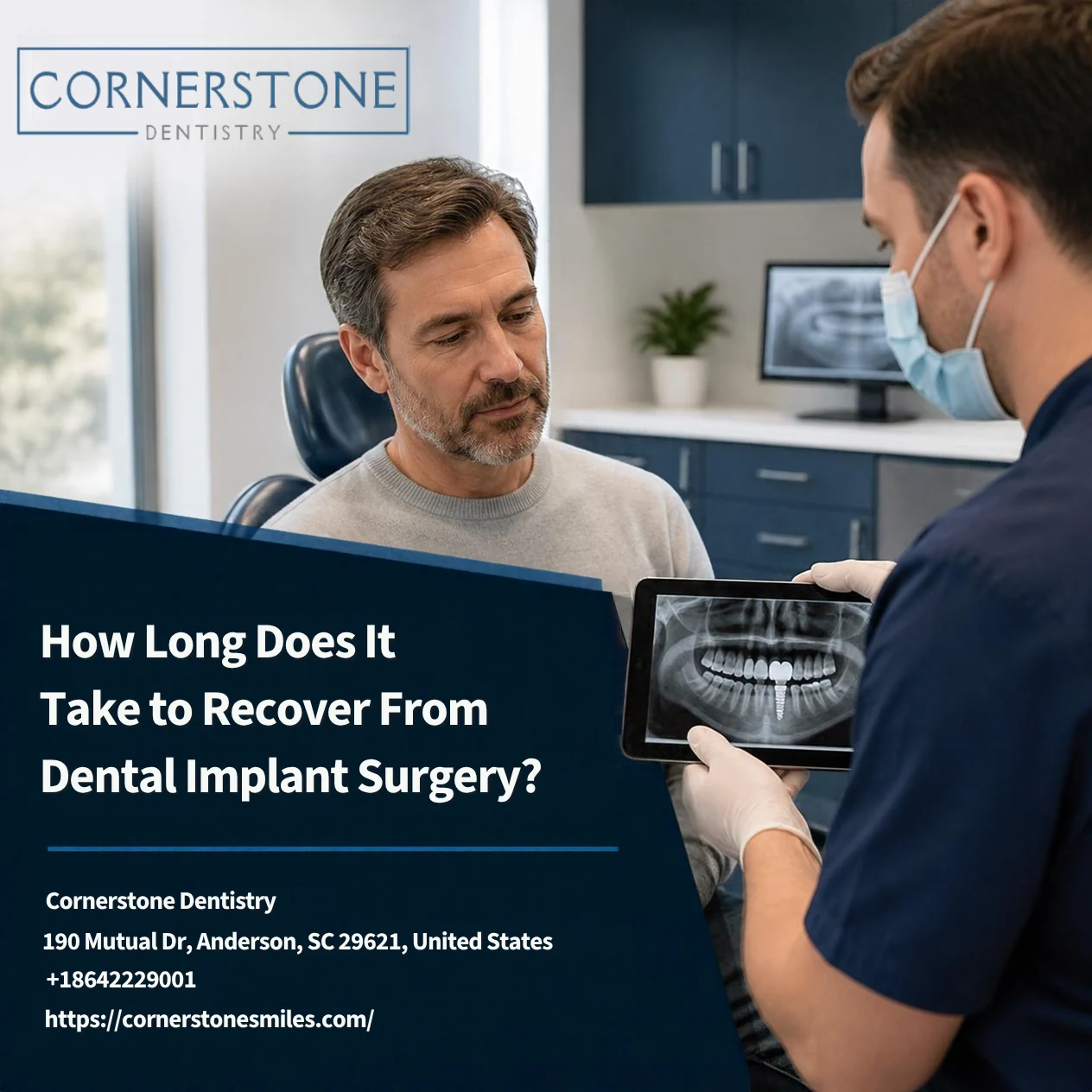 How Long Does It Take to Recover From Dental Implant Surgery Featured