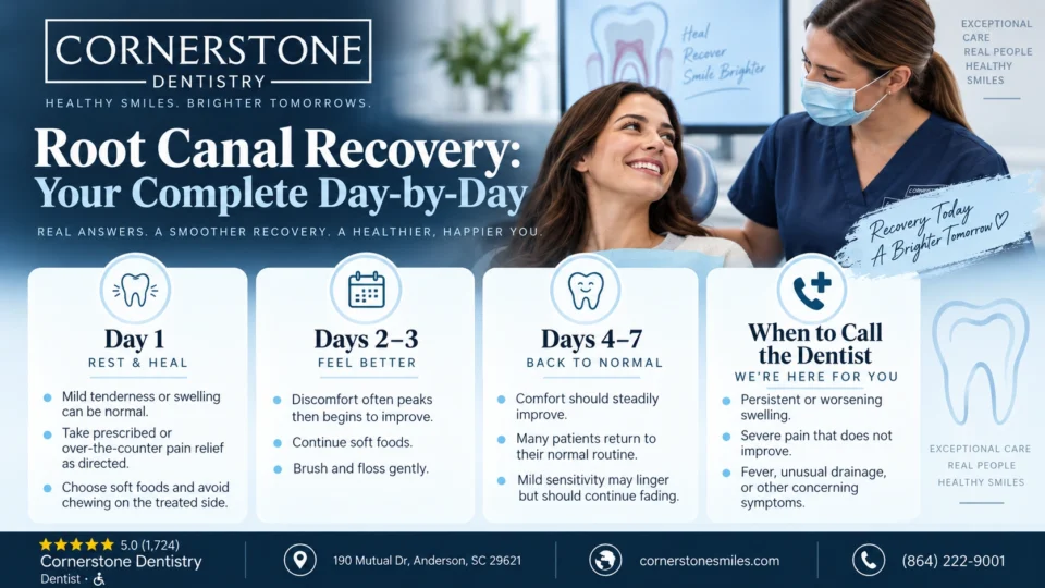 Root Canal Recovery Mid Content Root Canal Recovery: Your Complete Day-by-Day