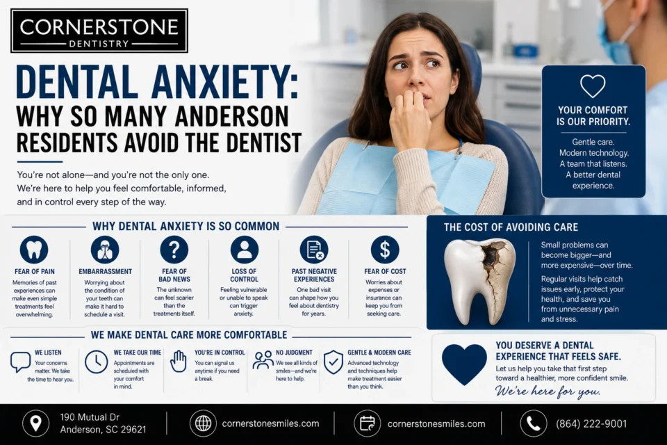 Dental Anxiety: Why So Many Anderson Residents Avoid the Dentist