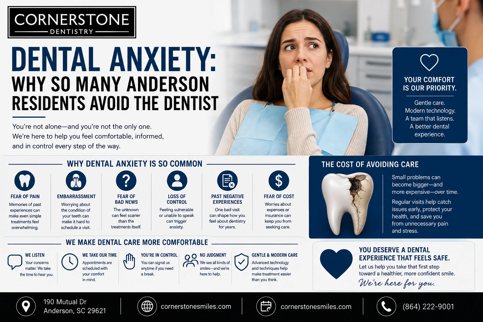 overcoming dental anxiety