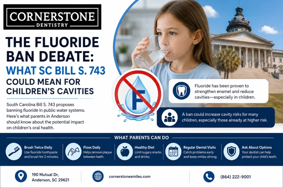 The Fluoride Ban Debate: What SC Bill S. 743 Could Mean for Children’s Cavities