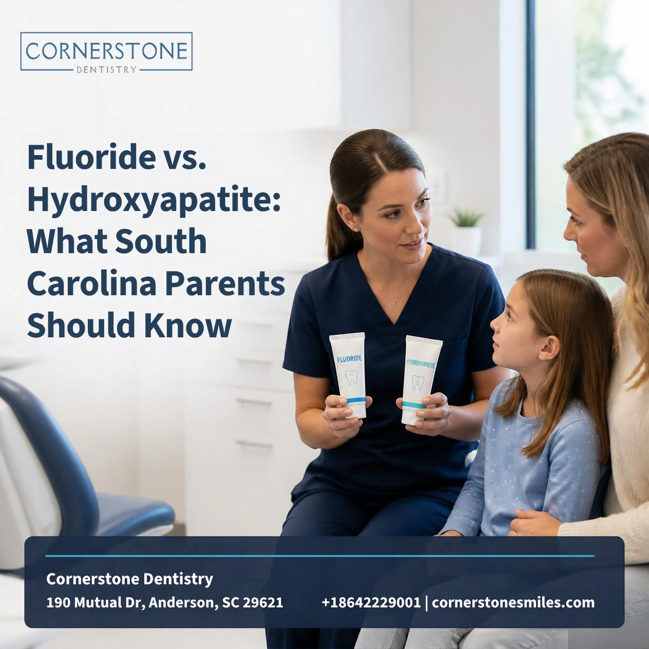 Fluoride vs. Hydroxyapatite: What South Carolina Parents Should Know