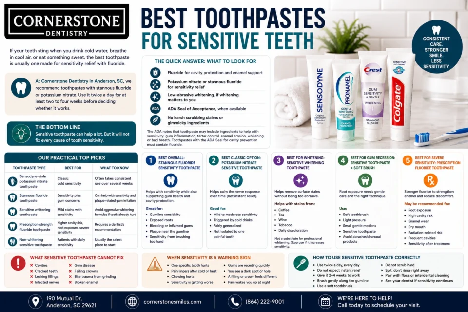 sensitive toothpaste middle content 2 Toothpaste for Sensitive teeth