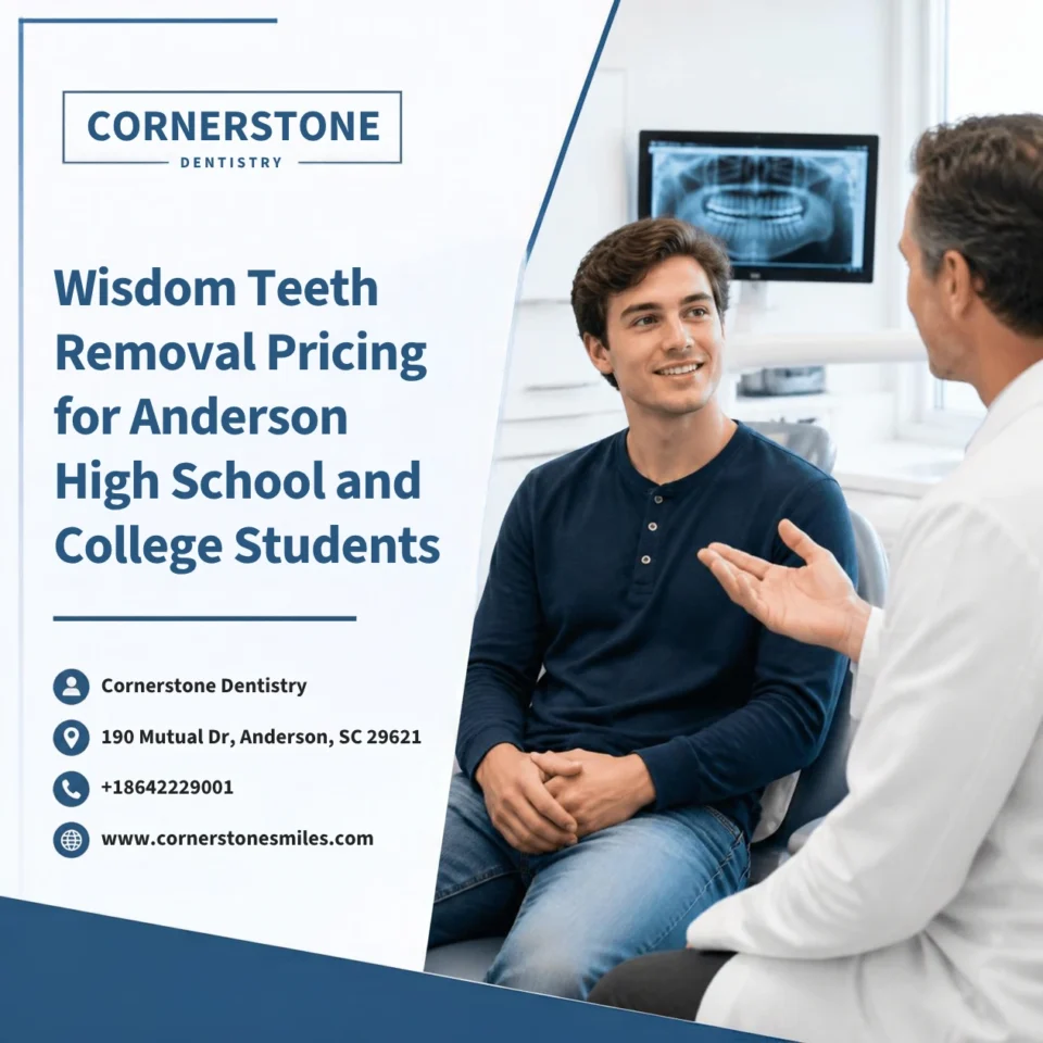 Wisdom Teeth Removal Pricing for Anderson High School and College Students